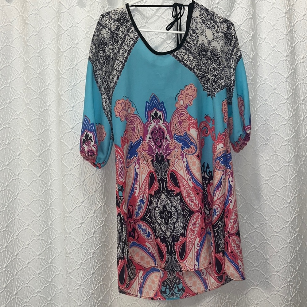 Charlotte Russe patterned dress